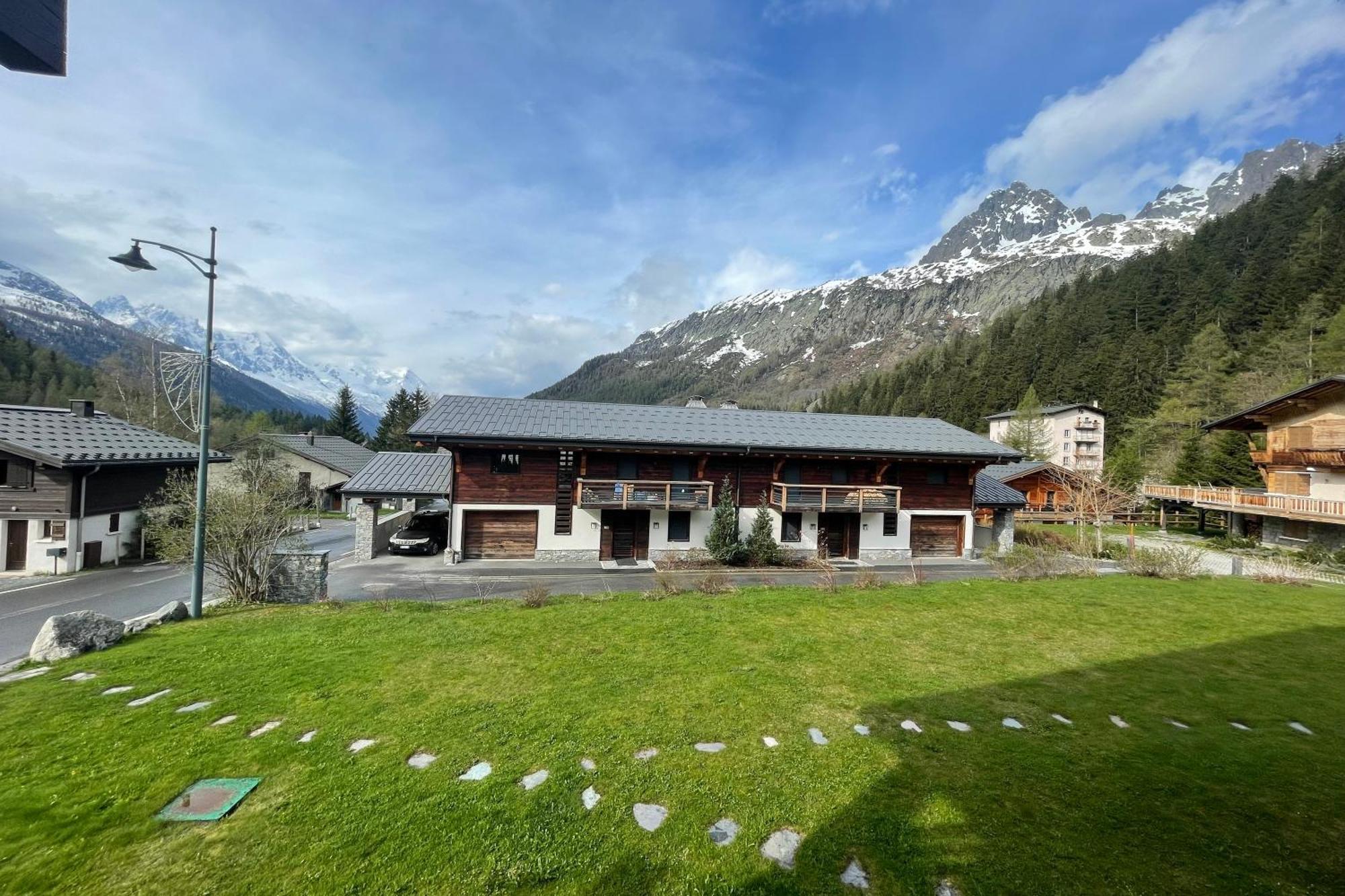 Sunny Nest - View Of Mb Montroc - Happy Rentals Chamonix Buitenkant foto
